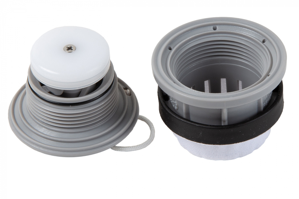 Клапан Bravo MINI серый с защитной сеткой