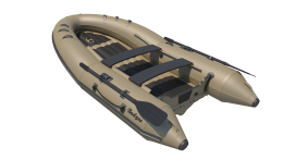 Лодка Badger ARL390 (Олива)