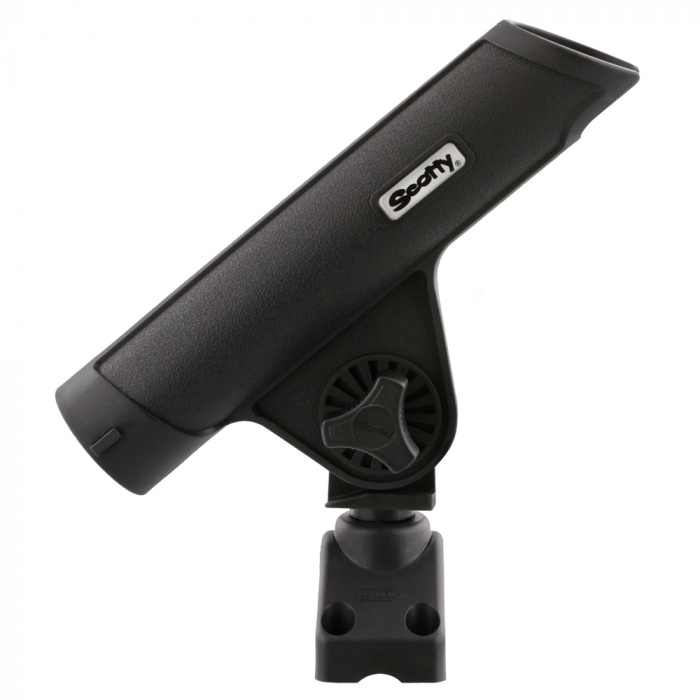 Держатель для спиннинга Scotty 0350 - вид с адаптером