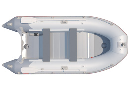 Лодка Badger SL390 AL (Серый)
