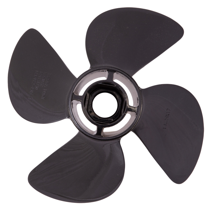 Лодочный винт алюминиевый Hustler LE1/2-1413-4 - вид спереди