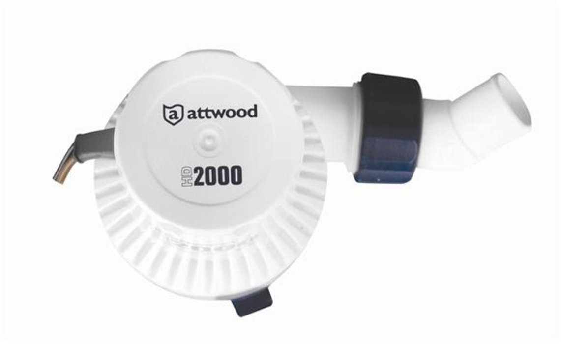 Водоотливная помпа Heavy-Duty HD2000 12v (электрическая) - вид сверху