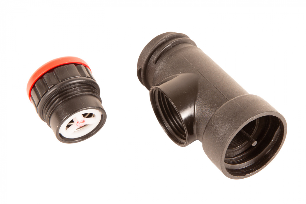 Переходник резьбовой SP90R со стравливающим клапаном 350/310 мбар