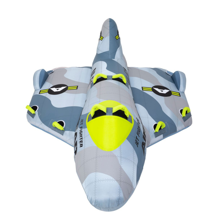 Буксируемый баллон Jet Fighter - вид спереди сверху