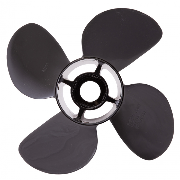 Лодочный винт алюминиевый Hustler LE-1421-4 - вид сзади