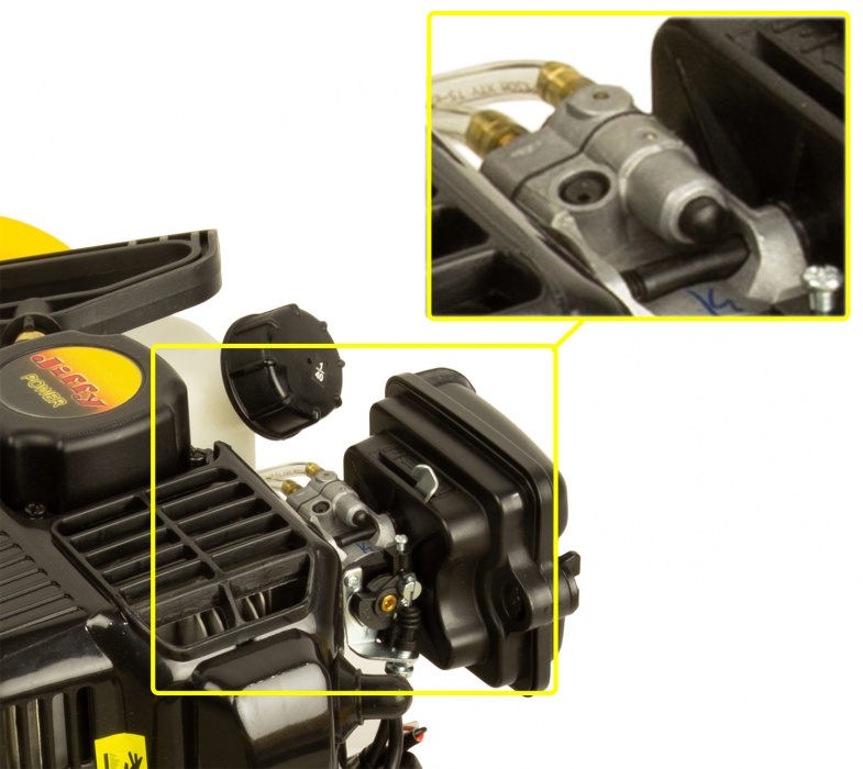 Мотоледобур JIFFY 30 - карбюратор