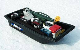 Сани волокуши для снегохода Otter Outdoors (191*97*38) - загрузка