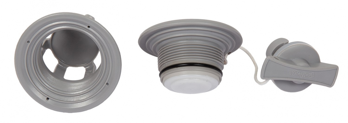 Воздушный клапан Bravo 2005 серый - разобран