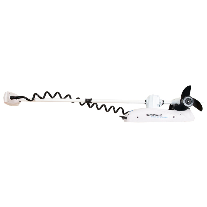 Носовой электромотор с функцией якоря SW 65/54 - в сложенном состоянии