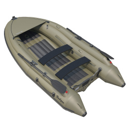 Лодка Badger ARL390 с штормовым бортом (Олива)