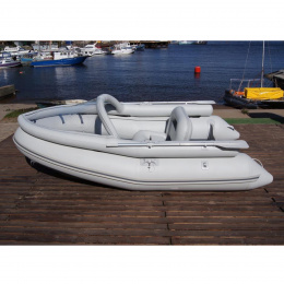 Фальшборт штормовой на лодку ARL (с укрытием) - вид сбоку