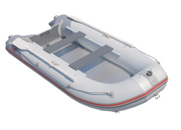 Лодка Badger SL390 AL (Серый)