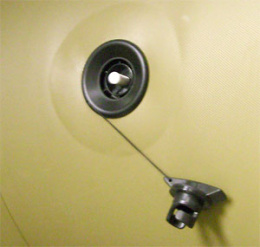 Воздушный клапан Bravo 2005 черный - на лодке