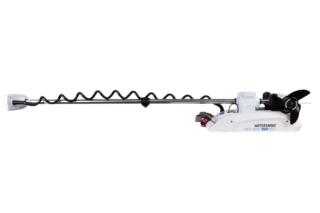 Носовой электромотор с функцией якоря WaterSnake Geo-Spot 24-вольта 80 lbs/66