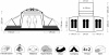 Палатка быстросборная 6-местная 4+2 CAMP - схема