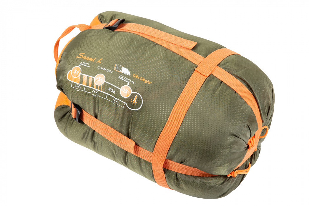 Спальный мешок-одеяло Saami L (до –15С) - компрессионный мешок Спальный мешок-одеяло Saami L (до –15С) - компрессионный мешок