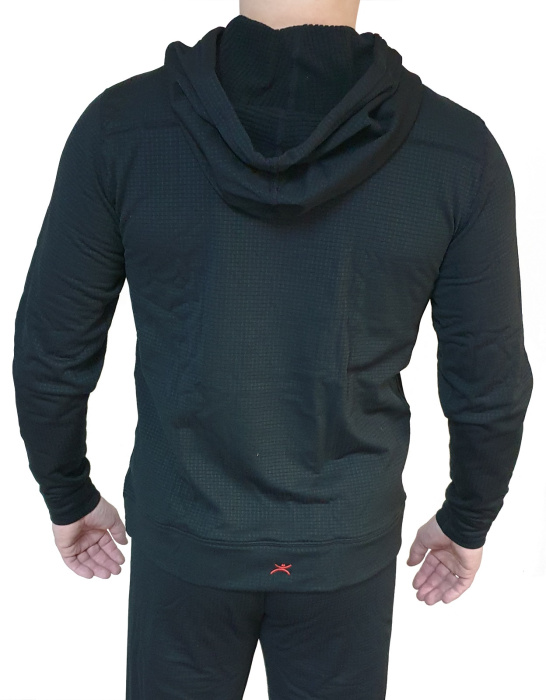 Зимнее термобелье GEO FLEECE второго слоя (верх) - вид сзади