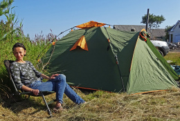 Кресло Envision Comfort Chair 5 и автоматическая палатка Envision 3 Кресло Envision Comfort Chair 5 и автоматическая палатка Envision 3