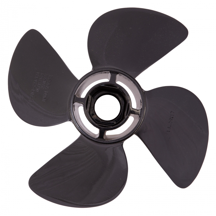 Лодочный винт алюминиевый Hustler LE1/2-1315-4 - вид спереди