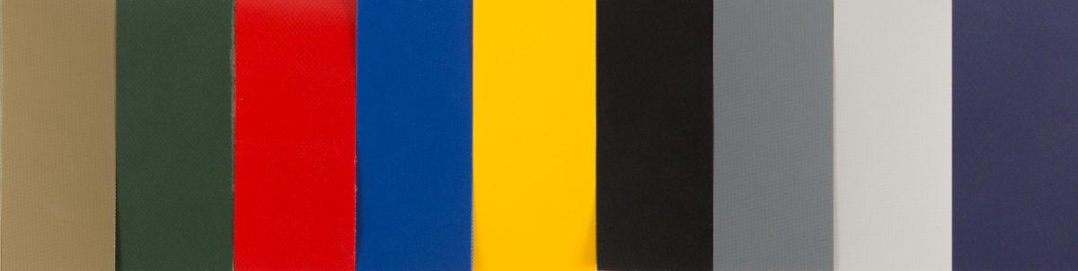 ПВХ ткань для лодок Sijia 1100 г/м.кв., светло-синий - палитра цветов