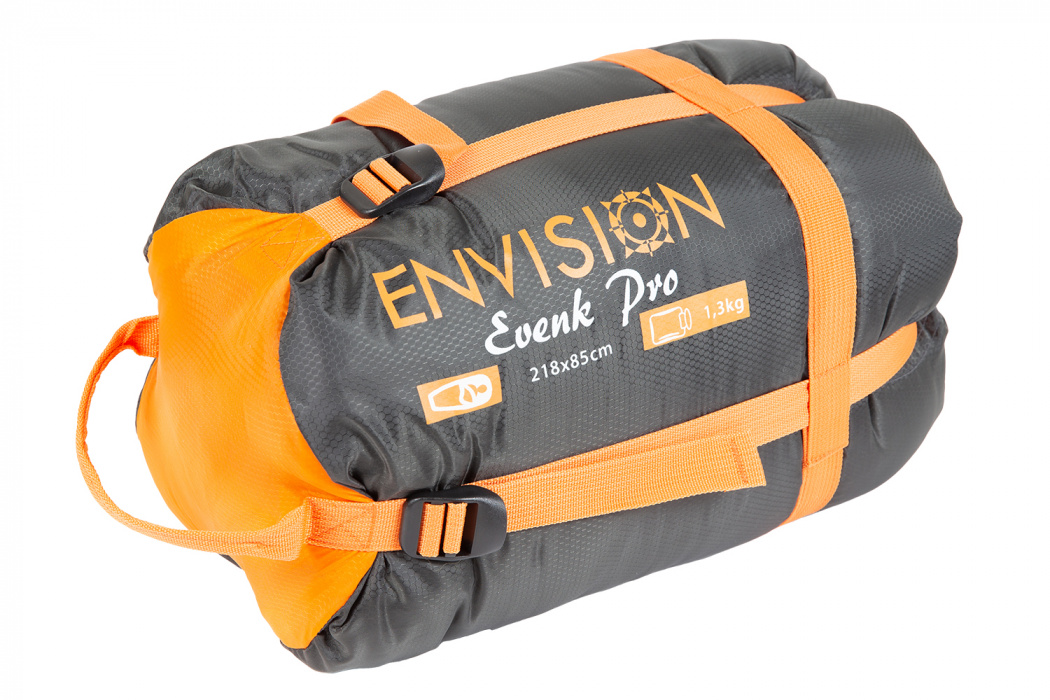 Спальный мешок кокон Evenk Pro (до –10С) - компрессионный чехол
