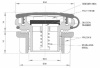 Стравливающий клапан VA-285 250/200 мбар - размеры