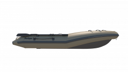 Лодка ПВХ нднд Air Line 420 Badger - олива - вид сбоку Лодка ПВХ нднд Air Line 420 Badger - олива - вид сбоку