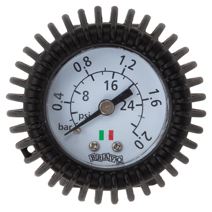 Проходной манометр для лодки SP90/2SUP, 2,0 бар - шкала