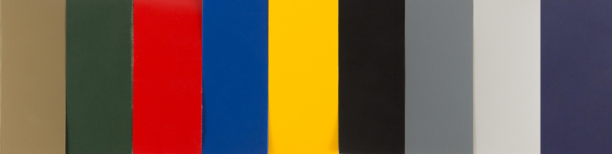 ПВХ ткань для лодок Sijia 1100 г/м.кв., красный - палитра цветов