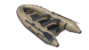 Лодка ПВХ нднд Air Line 360 Badger - олива - общий вид