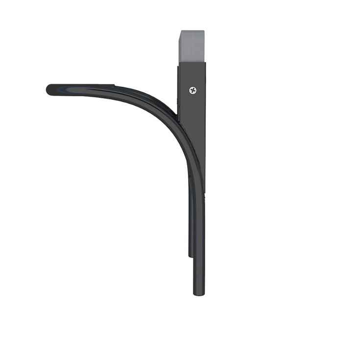 Транец навесной для лодки ПВХ - ввид сбоку