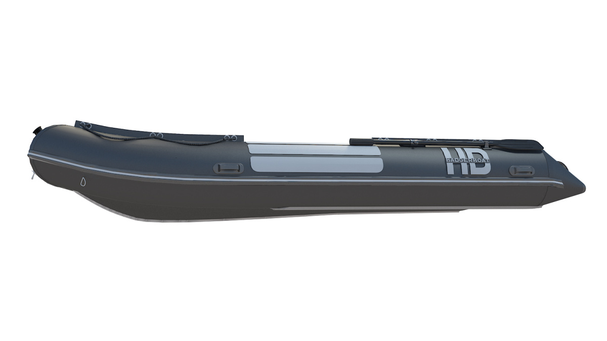 Лодка ПВХ Heavy Duty 390 AL Badger - вид сбоку