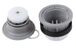 Клапан Bravo MINI серый с защитной сеткой