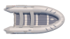 Лодка ПВХ нднд Air Line 360 Badger - серый - вид сверху