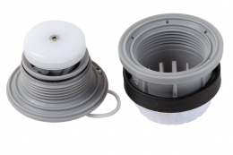 Клапан Bravo MINI серый с защитной сеткой