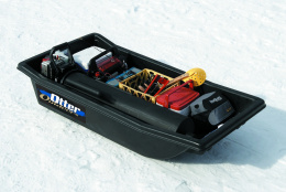 Сани волокуши для снегохода Otter Outdoors (165*81*35) - загрузка