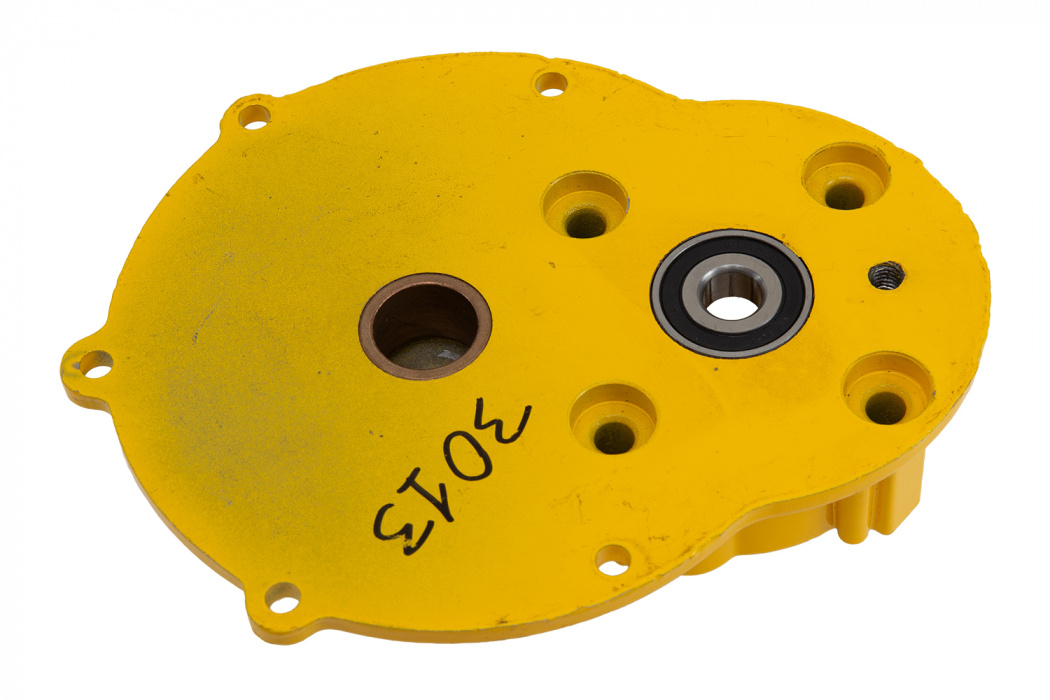 Верхняя крышка редуктора (77) мотоледобура Jiffy - вид снизу