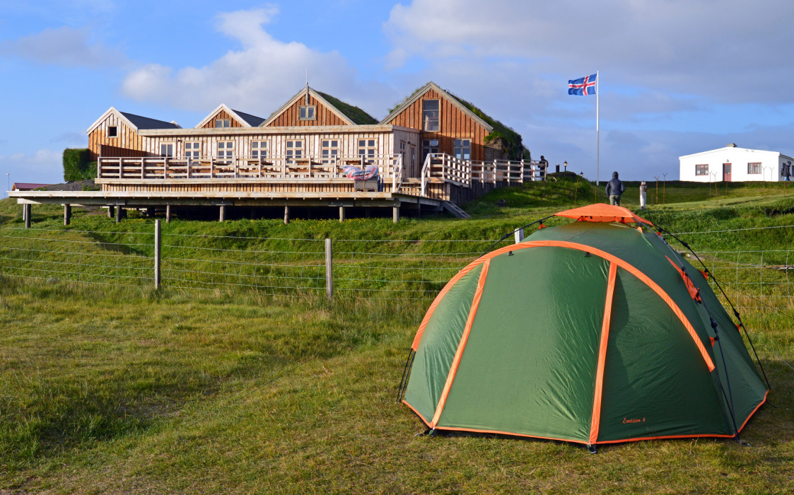 Палатка-автомат Envision 3 в кемпинге