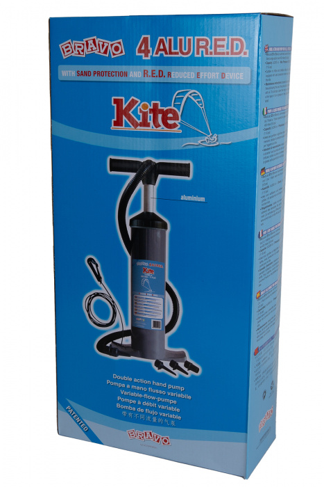 Насос ручной Bravo 4 ALU RED Kite