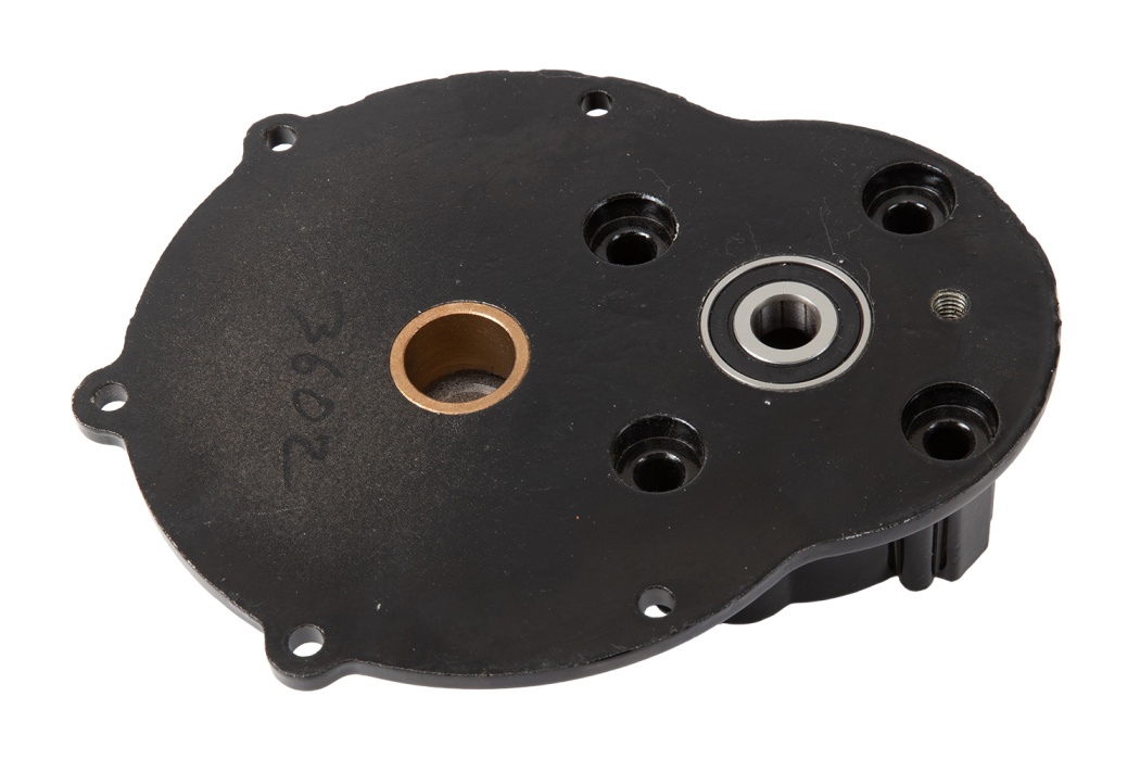 Верхняя крышка редуктора (79) мотоледобура Jiffy - вид снизу