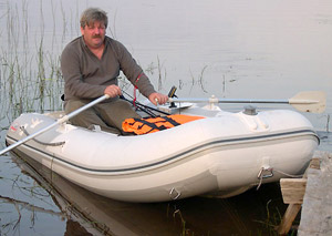 Надувная ПВХ лодка Badger Fishing Line