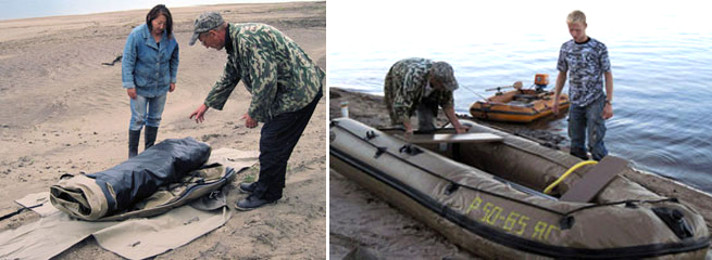 Сборка лодки DL 370