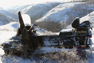 снегоход Yamaha с гусеницей RipSaw 9151U