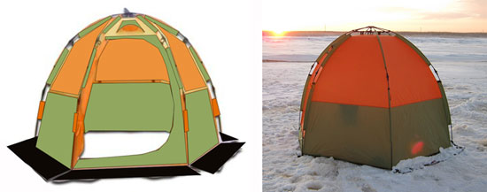 зимние палатки